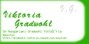 viktoria gradwohl business card